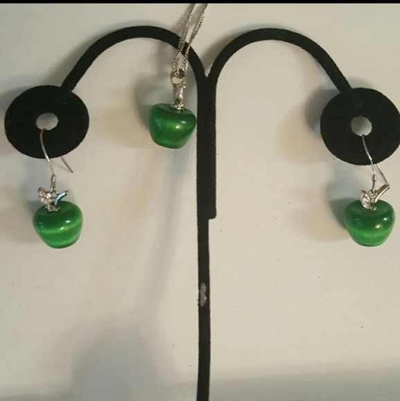 Fashion Silver-Tone Earring & Necklace Set - Picture 9 of 10